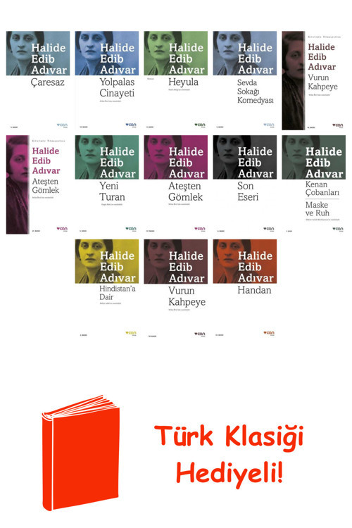 Halide Edib Adıvar 13 Kitap Seti + Türk Klasiği Hediye