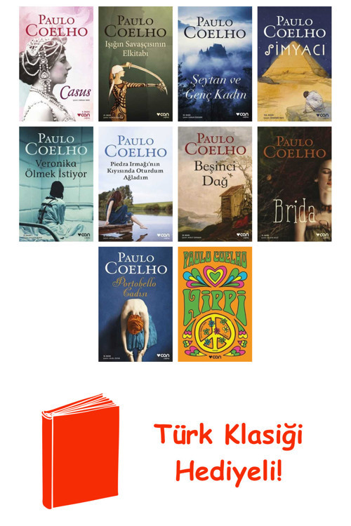 Paulo Coelho 10 Kitap Seti + Türk Klasiği Hediye