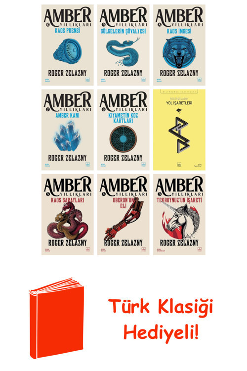 Roger Zelazny 9 Kitap Seti + Türk Klasiği Hediye