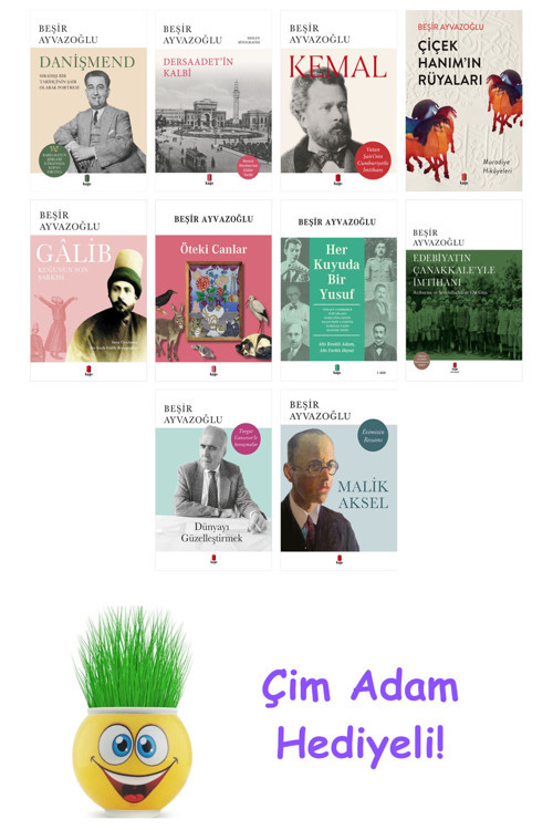 Beşir Ayvazoğlu 10 Kitap Seti + Çim Adam Hediye