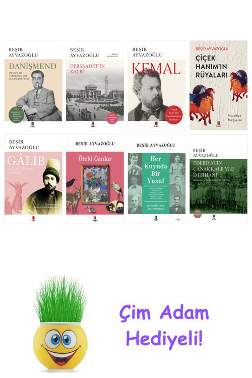 Beşir Ayvazoğlu 8 Kitap Seti + Çim Adam Hediye