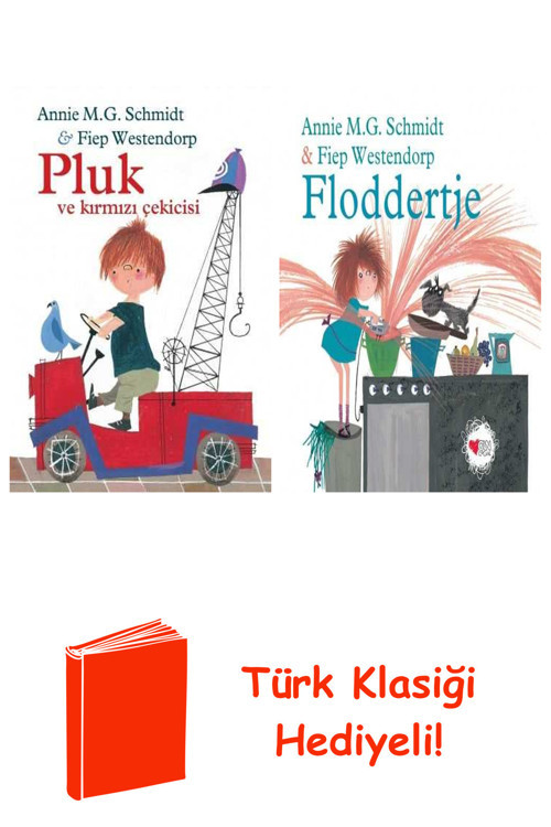 Annie M.G. Schmidt 2 Kitap Seti + Türk Klasiği Hediye