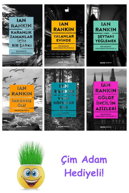 Ian Rankin 6 Kitap Seti + Çim Adam Hediye