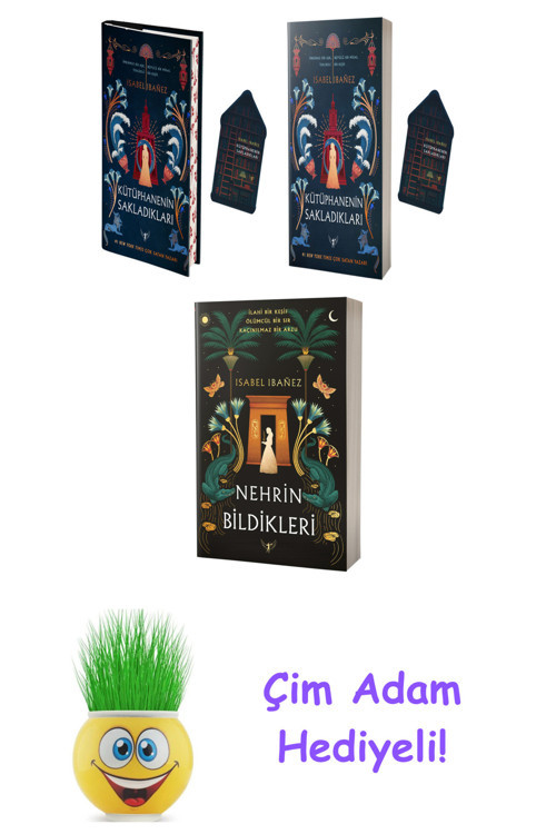 Isabel Ibanez 3 Kitap Seti + Çim Adam Hediye
