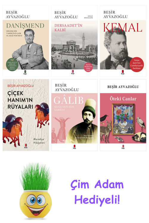 Beşir Ayvazoğlu 6 Kitap Seti + Çim Adam Hediye