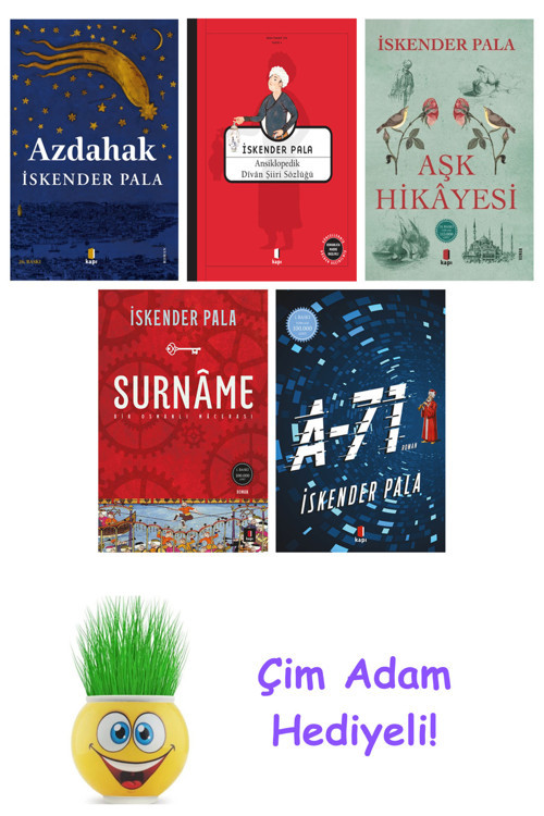 İskender Pala 5 Kitap Seti + Çim Adam Hediye
