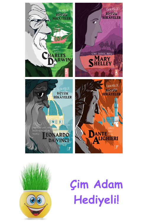 Paola Cantatore 4 Kitap Seti + Çim Adam Hediye