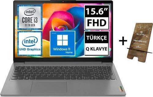 Ideapad 3 82H802QXTX05 I3-1115G4 12GB 512SSD 15.6 Fullhd W11H Taşınabilir Bilgisayar