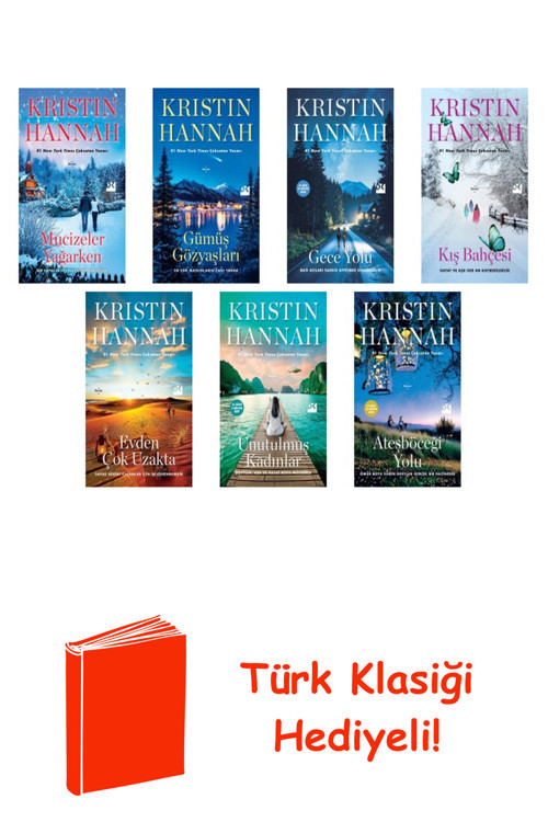Kristin Hannah 7 Kitap Seti + Türk Klasiği Hediye