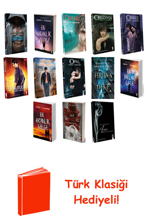 Jennifer L. Armentrout 13 Kitap Seti + Türk Klasiği Hediye