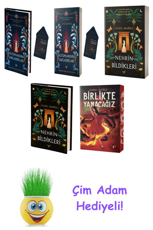 Isabel Ibanez 5 Kitap Seti + Çim Adam Hediye
