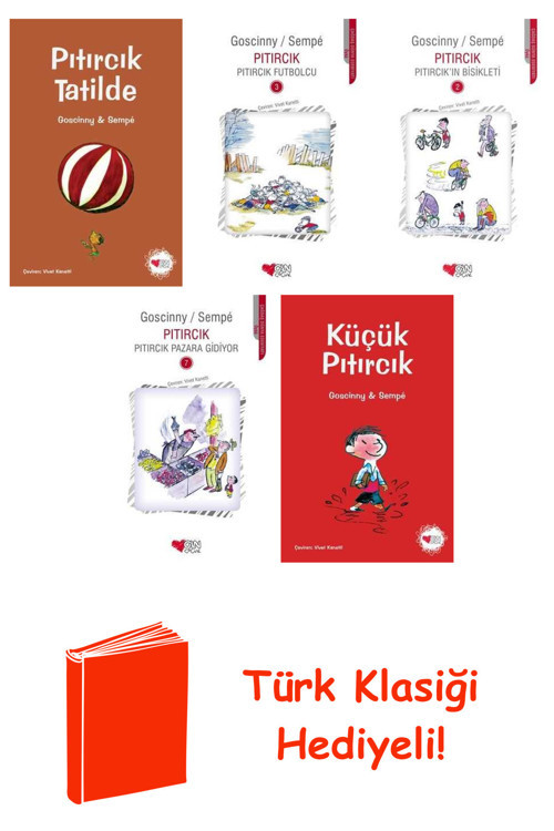 René Goscinny 5 Kitap Seti + Türk Klasiği Hediye