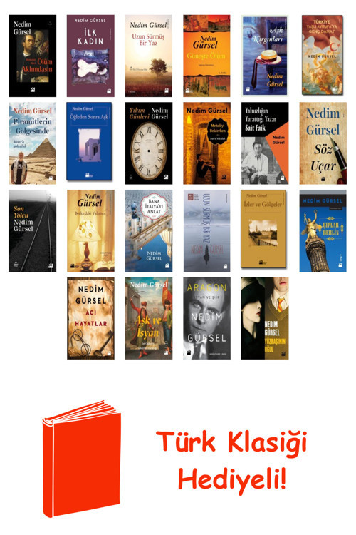 Nedim Gürsel 23 Kitap Seti + Türk Klasiği Hediye