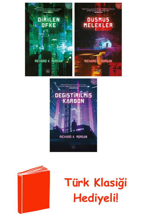 Richard K. Morgan 3 Kitap Seti + Türk Klasiği Hediye