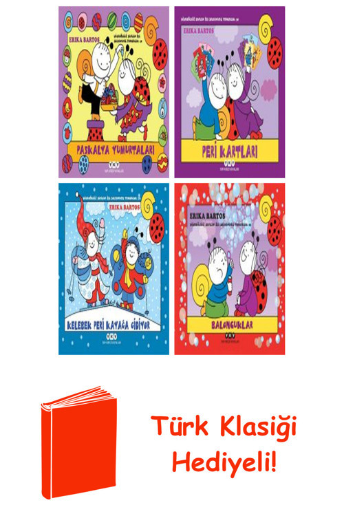 Erika Bartos 4 Kitap Seti + Türk Klasiği Hediye