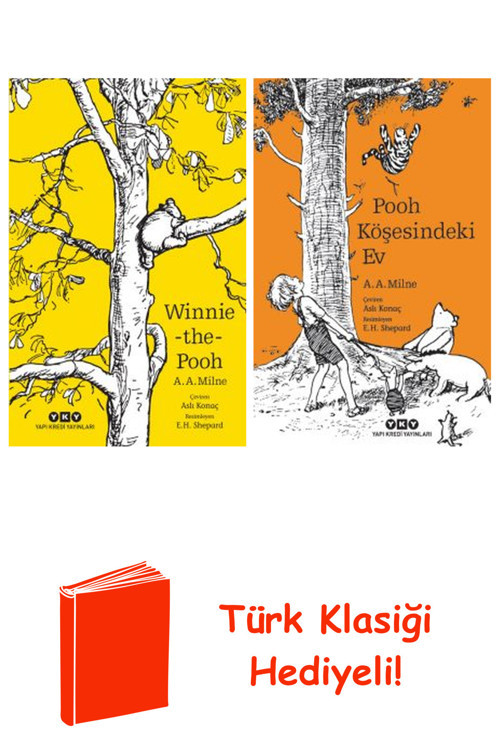 A. A. Milne 2 Kitap Seti + Türk Klasiği Hediye