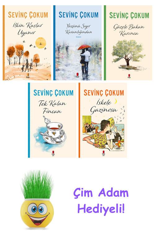 Sevinç Çokum 5 Kitap Seti + Çim Adam Hediye