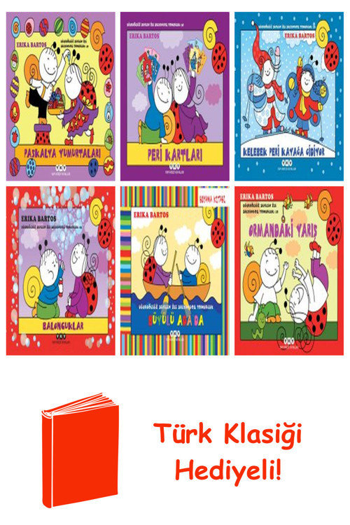 Erika Bartos 6 Kitap Seti + Türk Klasiği Hediye