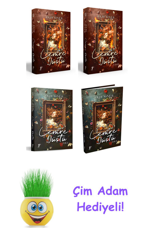 Elif Öner 4 Kitap Seti + Çim Adam Hediye