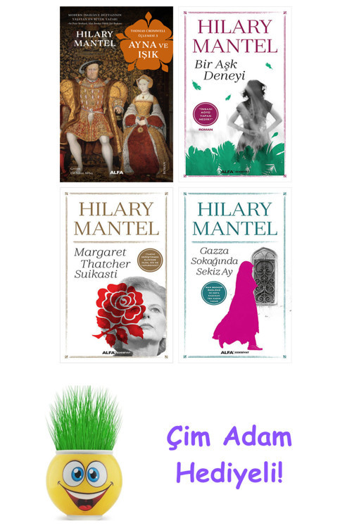 Hilary Mantel 4 Kitap Seti + Çim Adam Hediye