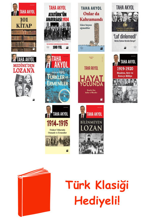 Taha Akyol 10 Kitap Seti + Türk Klasiği Hediye
