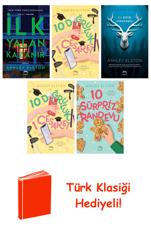 Ashley Elston 5 Kitap Seti + Türk Klasiği Hediye