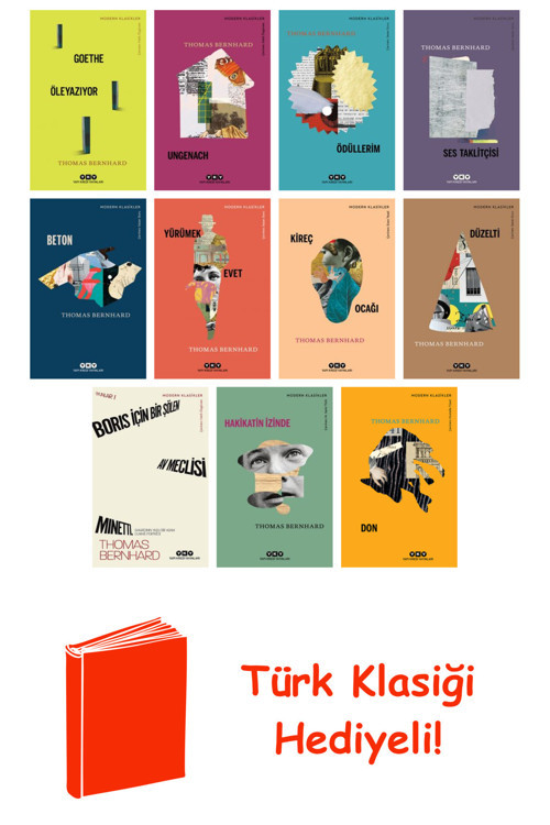 Thomas Bernhard 11 Kitap Seti + Türk Klasiği Hediye