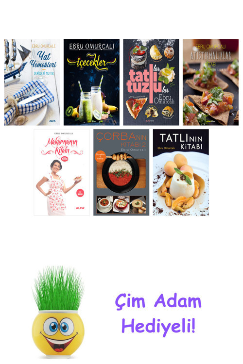 Ebru Omurcalı 7 Kitap Seti + Çim Adam Hediye