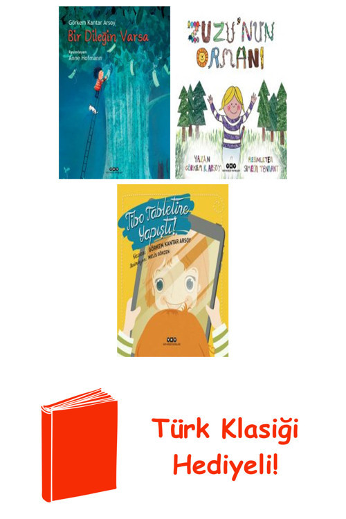 Görkem Kantar Arsoy 3 Kitap Seti + Türk Klasiği Hediye