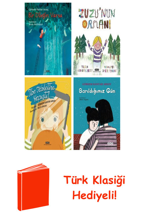 Görkem Kantar Arsoy 4 Kitap Seti + Türk Klasiği Hediye