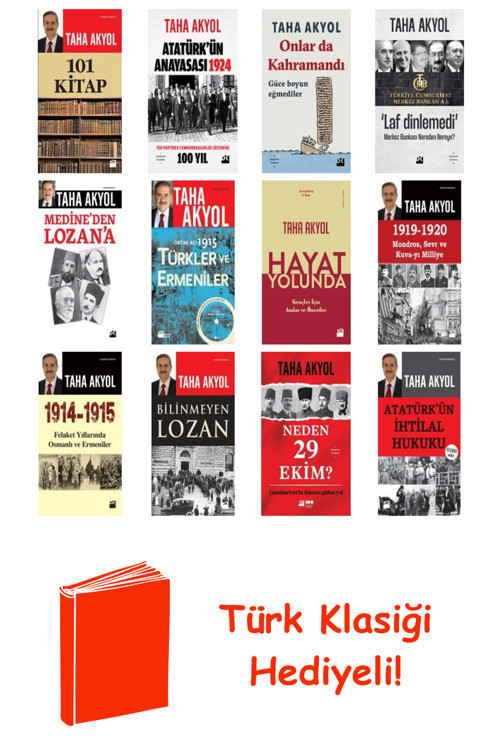 Taha Akyol 12 Kitap Seti + Türk Klasiği Hediye