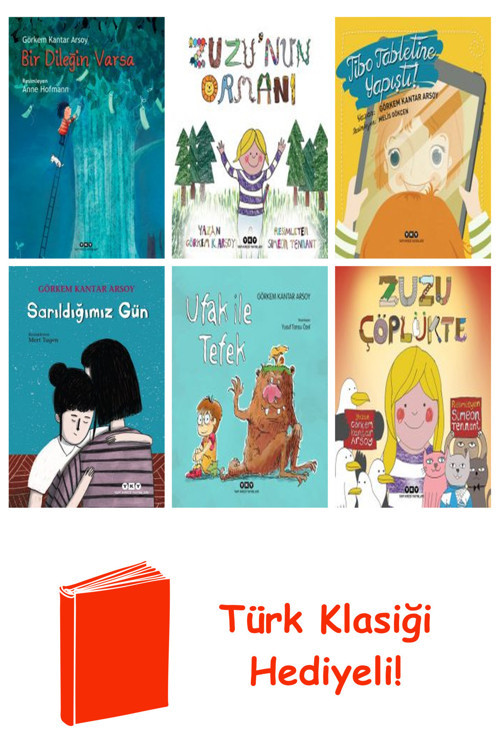 Görkem Kantar Arsoy 6 Kitap Seti + Türk Klasiği Hediye