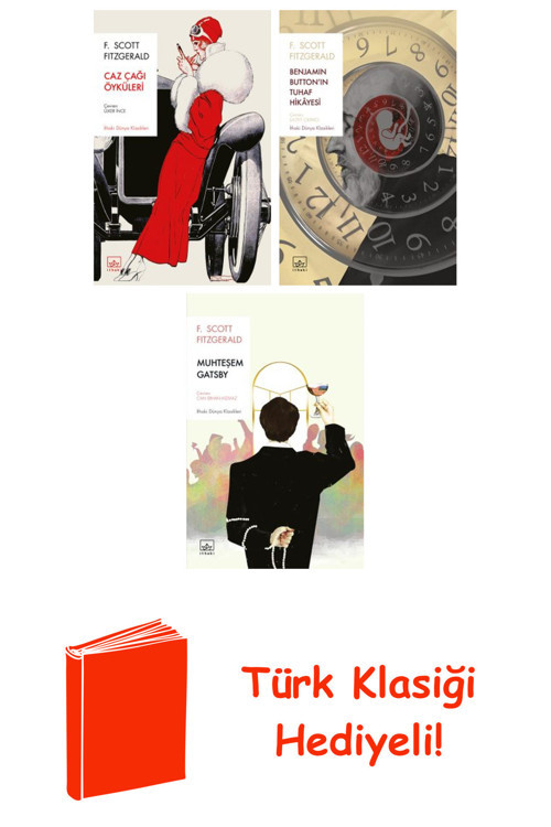 F. Scott Fitzgerald 3 Kitap Seti + Türk Klasiği Hediye