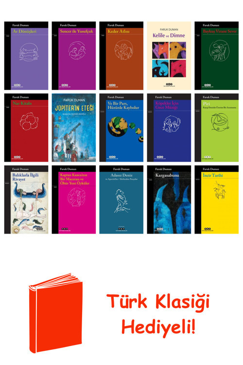 Faruk Duman 15 Kitap Seti + Türk Klasiği Hediye