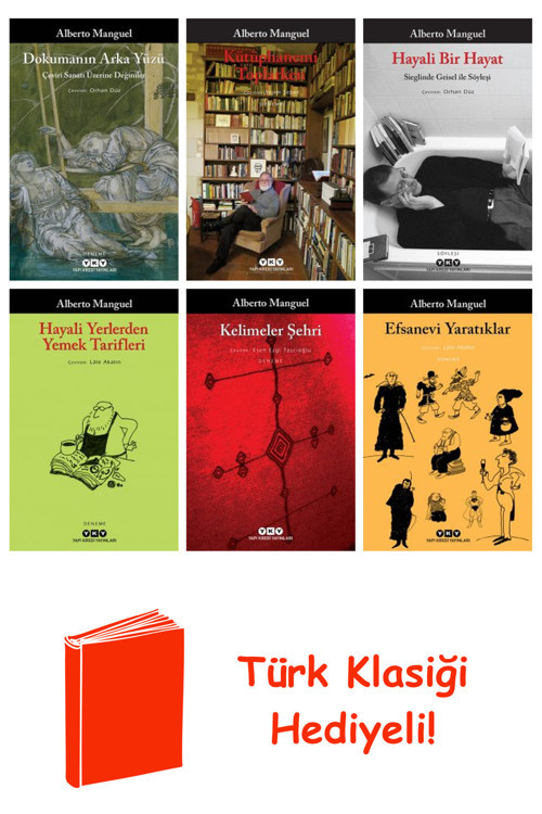 Alberto Manguel 6 Kitap Seti + Türk Klasiği Hediye