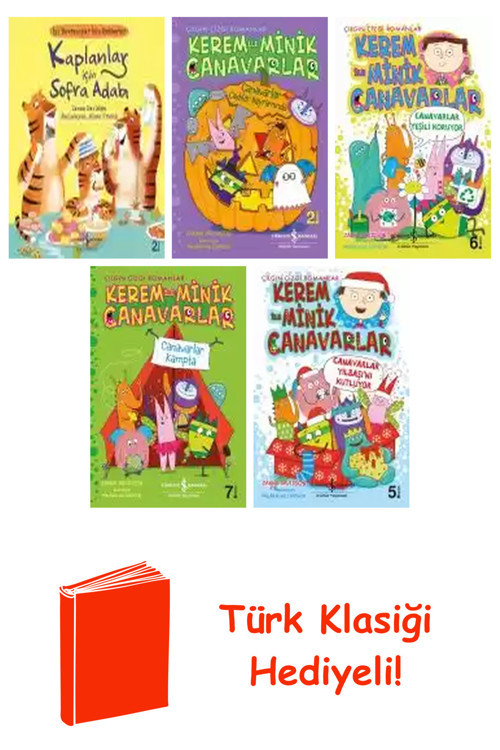 Zanna Davidson 5 Kitap Seti + Türk Klasiği Hediye