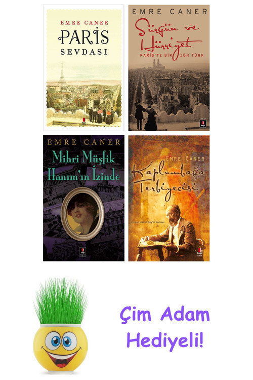 Emre Caner 4 Kitap Seti + Çim Adam Hediye
