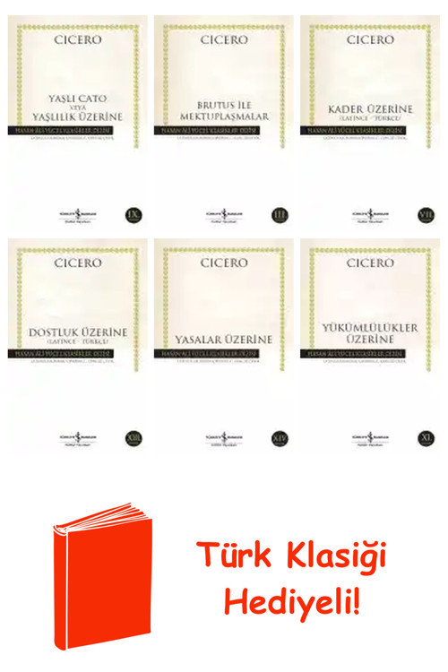 Marcus Tullius Cicero 6 Kitap Seti + Türk Klasiği Hediye