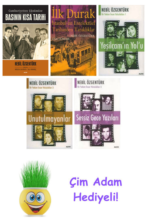 Nebil Özgentürk 5 Kitap Seti + Çim Adam Hediye
