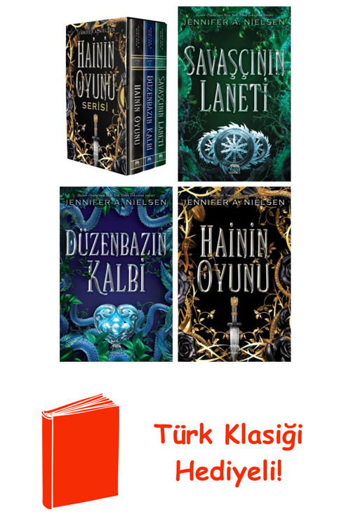Jennifer A. Nielsen 4 Kitap Seti + Türk Klasiği Hediye