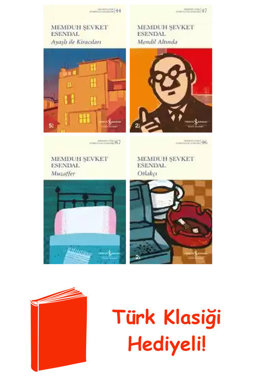 Memduh Şevket Esendal 4 Kitap Seti + Türk Klasiği Hediye