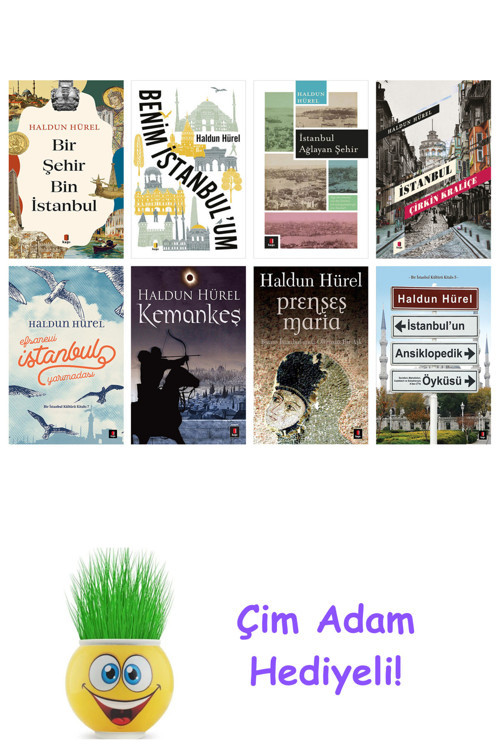 Haldun Hürel 8 Kitap Seti + Çim Adam Hediye