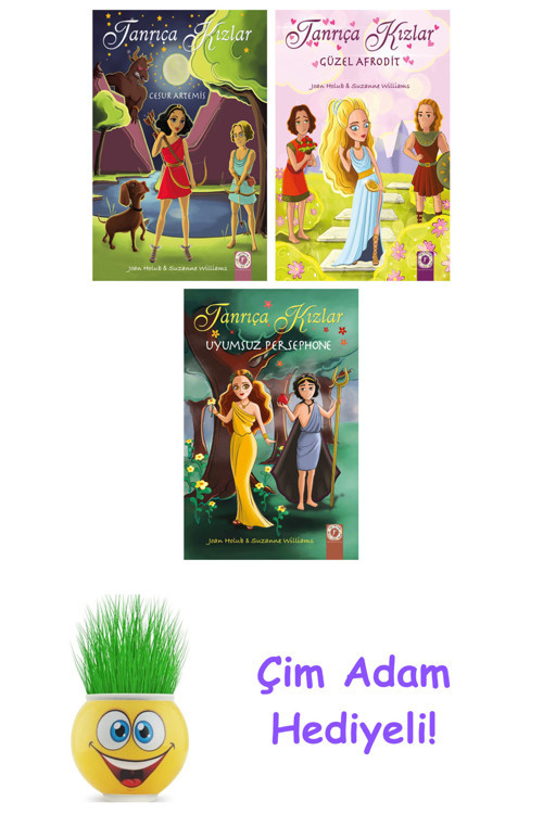 Joan Holub 3 Kitap Seti + Çim Adam Hediye