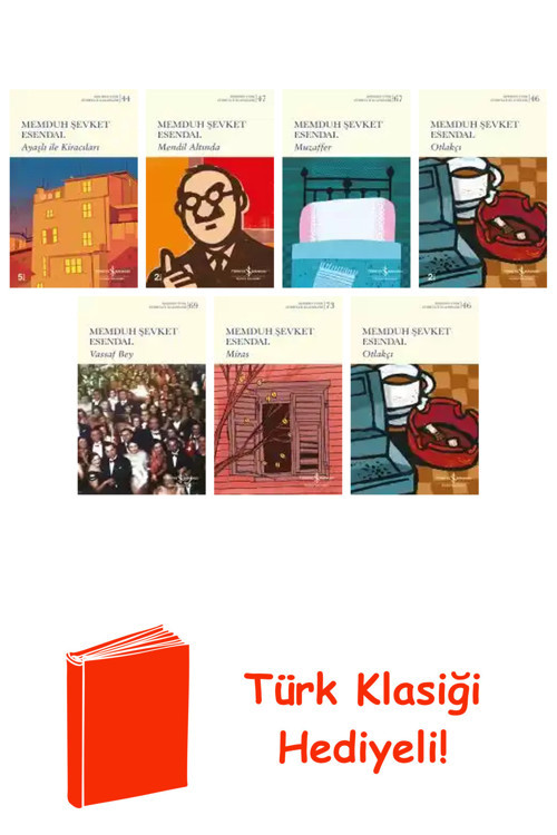 Memduh Şevket Esendal 7 Kitap Seti + Türk Klasiği Hediye
