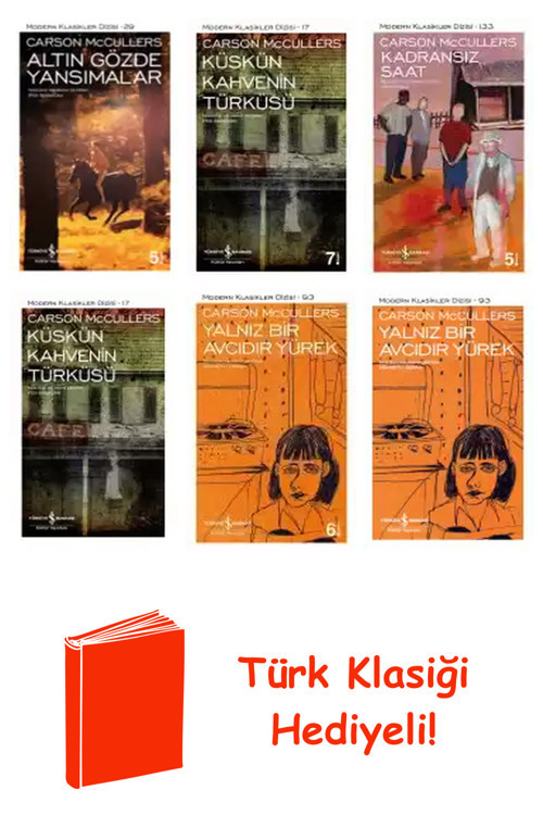 Carson Mccullers 6 Kitap Seti + Türk Klasiği Hediye