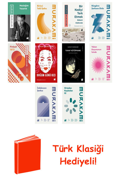 Haruki Murakami 11 Kitap Seti + Türk Klasiği Hediye