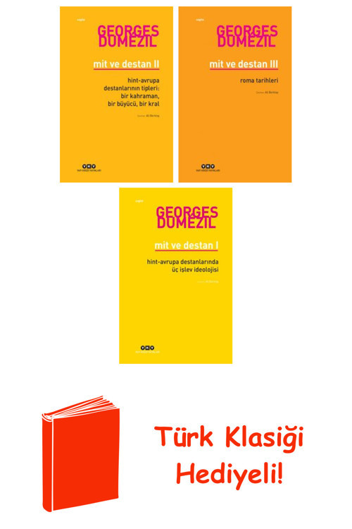 Georges Dumézil 3 Kitap Seti + Türk Klasiği Hediye