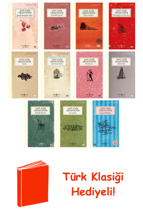 Sait Faik Abasıyanık 11 Kitap Seti + Türk Klasiği Hediye