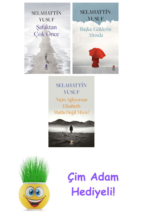Selahattin Yusuf 3 Kitap Seti + Çim Adam Hediye