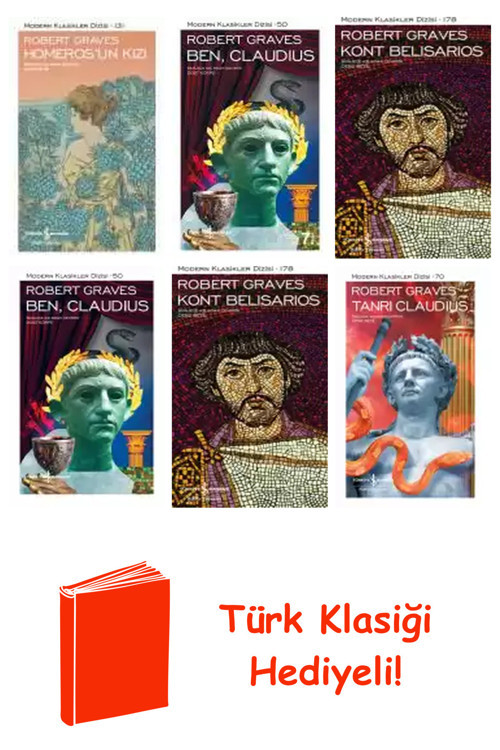 Robert Graves 6 Kitap Seti + Türk Klasiği Hediye